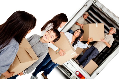 Local removals service handling boxes and furniture in West London