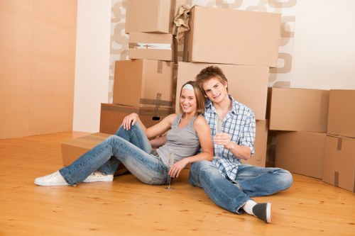 Moving truck service for residential moves in Chiswick
