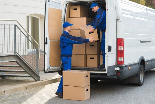 Man and van service supporting a local move in Chiswick