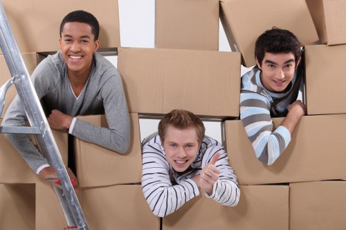 Residential moving assistance for a Chiswick flat or house