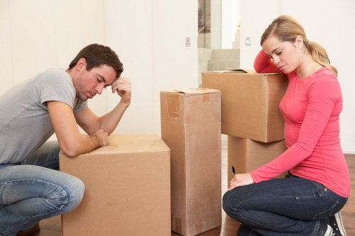 Local team collecting unwanted sofa and household furniture in Chiswick
