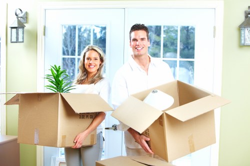 Packing and transporting office furniture and equipment